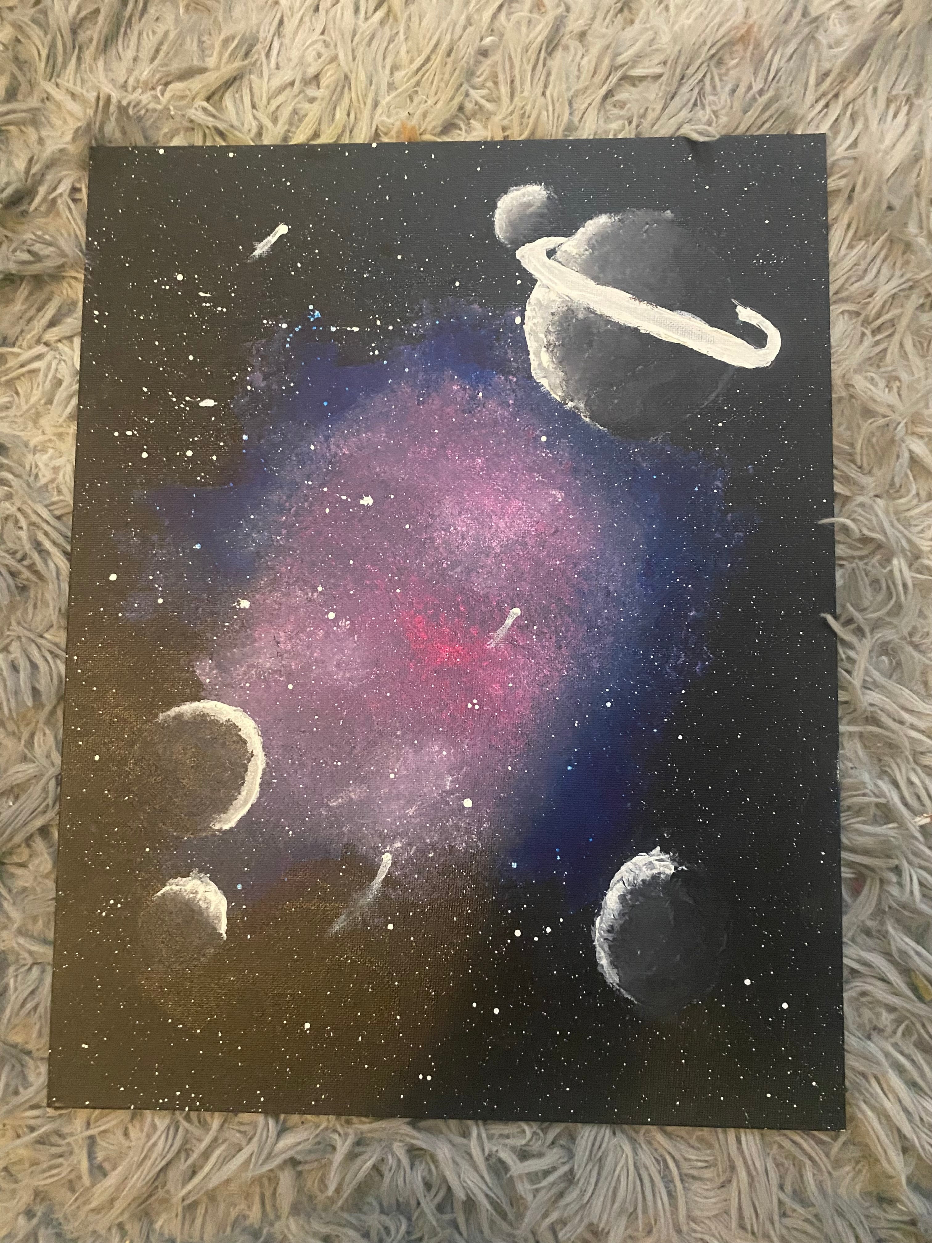 Galaxy painting
